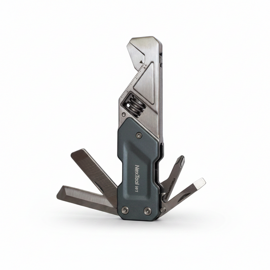 AVERX Stainless Steel Nextool Micro Wrench compact front view