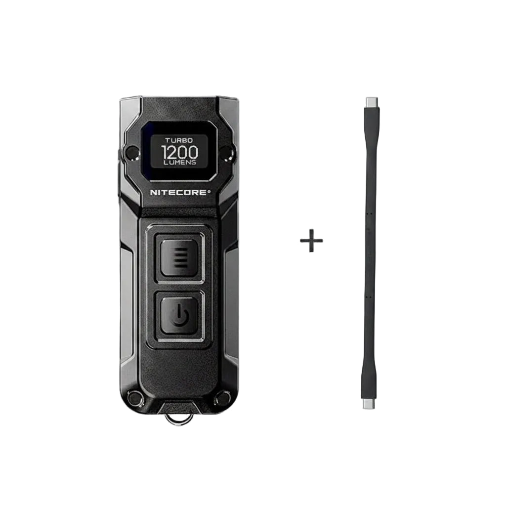 AVERX Aluminum Nitecore 2 tactical flashlight anodised body front
