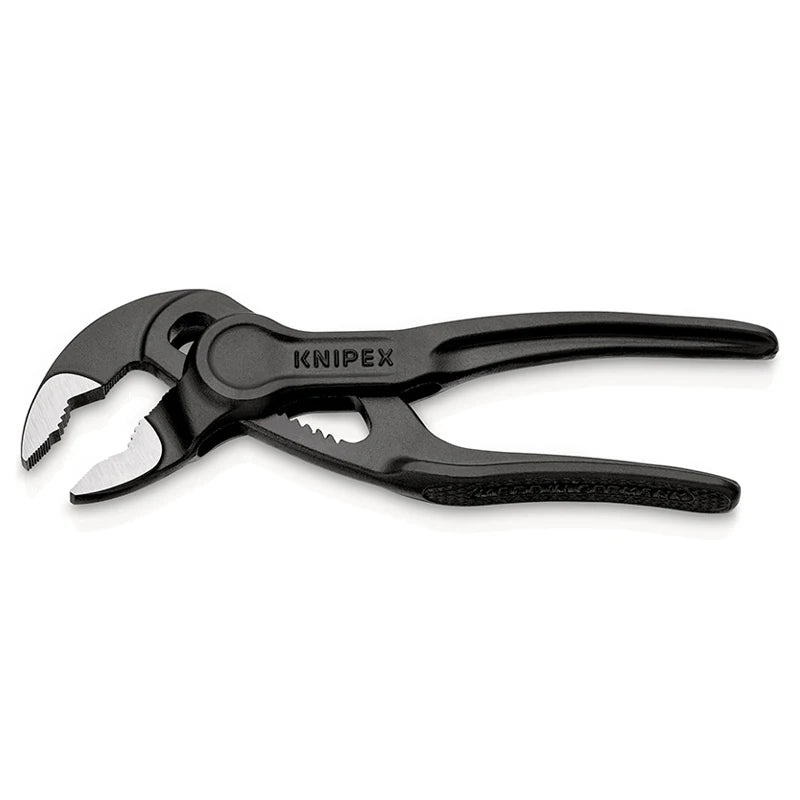 AVERX Chrome Vanadium Knipex Cobra XS jaw adjustment detail