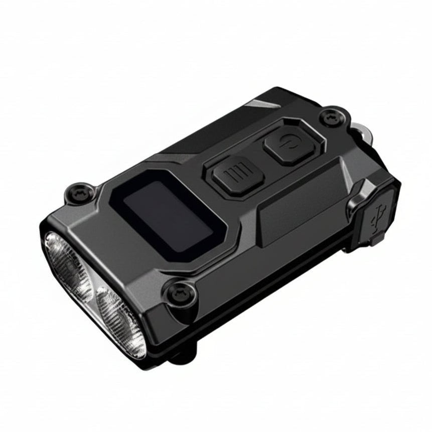 THE NITECORE TINI 3 - AVERX GearAVERX Aluminum Nitecore Mini 3 compact EDC flashlight front viewAVERX Gear