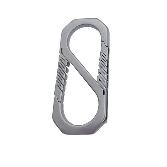 THE TITANIUM CB - AVERX GearAVERX Titanium CB carabiner gate and body front viewAVERX Gear